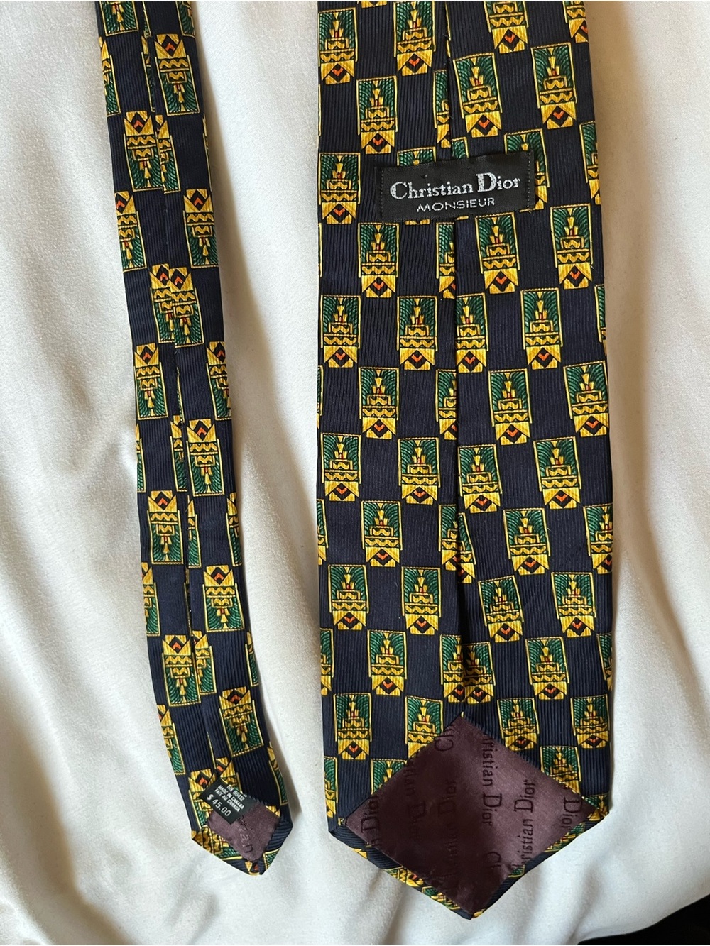 Vintage Christian Dior tie